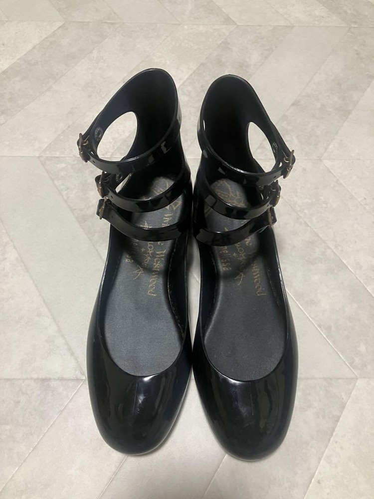 Vivienne Westwood Women 7.5US Melissa Anglomania Rubber Shoes Rain Women Designe