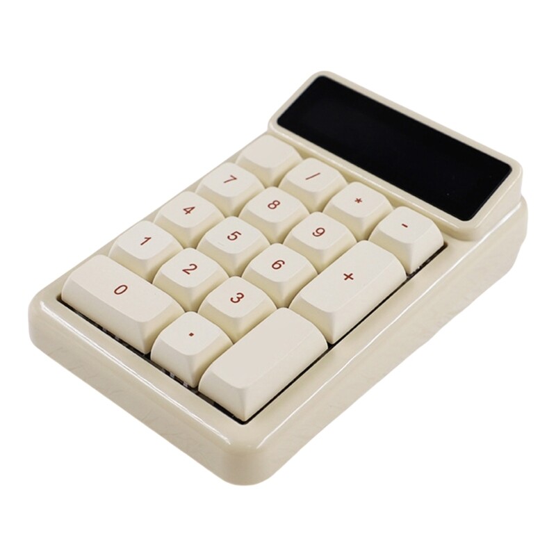 Numeric Keypad Auto Sleep Mechanical Keyboard Enhances Productivity Calculator