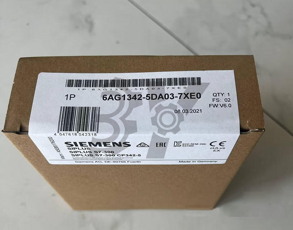 1PCS SIEMENS COMMUNICATION PROCESSOR 6AG1342-5DA03-7XE0 New 1-Year Warranty!