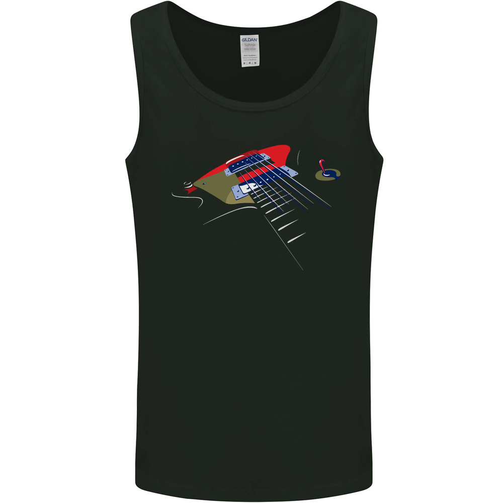 Guitar Perspective Guitarist Bass Electric Mens Vest Tank Top