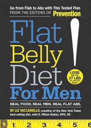 Flat Belly Diet! for Men - Paperback, by Vaccariello Liz; Stokes D. - Good
