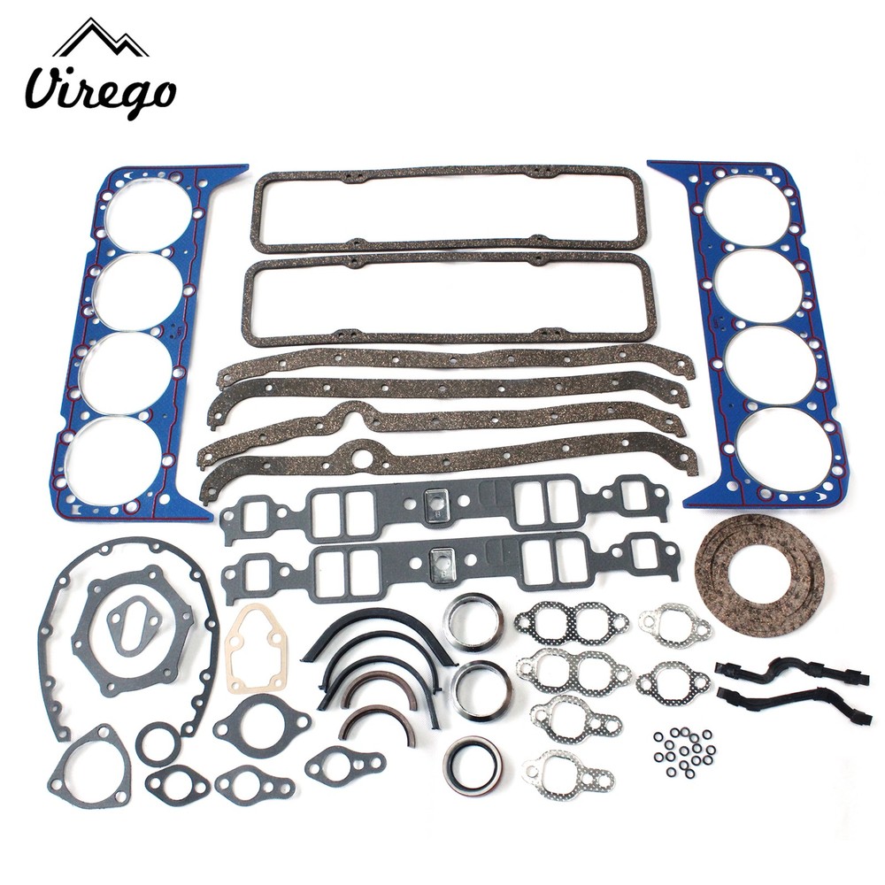Fel Pro 260-1000 For Small Block Chevy Overhaul Gasket Kit 55-79 283 327 350 SBC