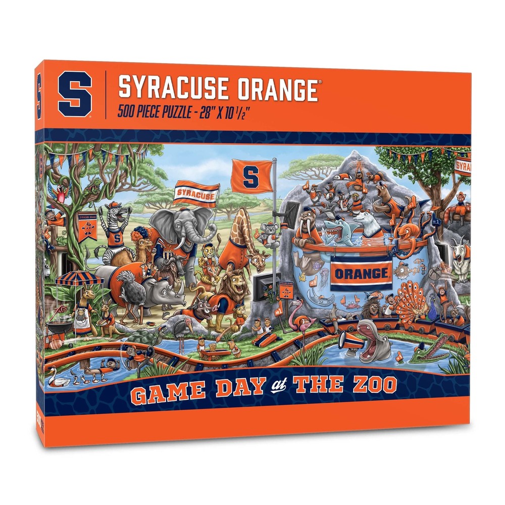Syracuse Orange NCAA Game Day at The Zoo 500-Piece Puzzle  