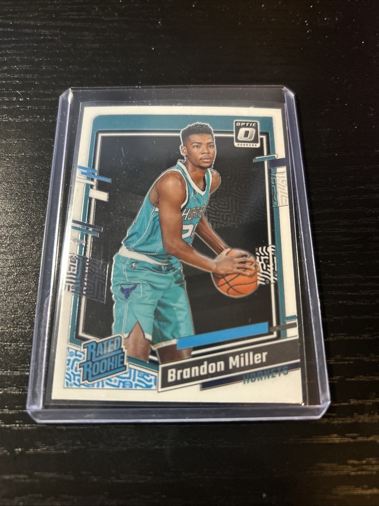 2023-24 Donruss Optic Brandon Miller Rookie Card Charlotte Hornets RC #219