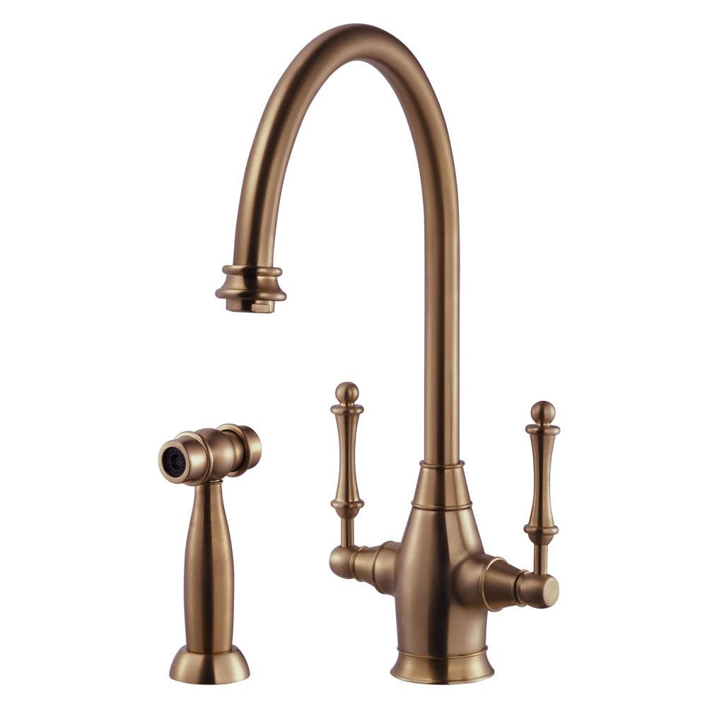 Houzer CRLSS-650 Charleston Kitchen Faucet - Copper