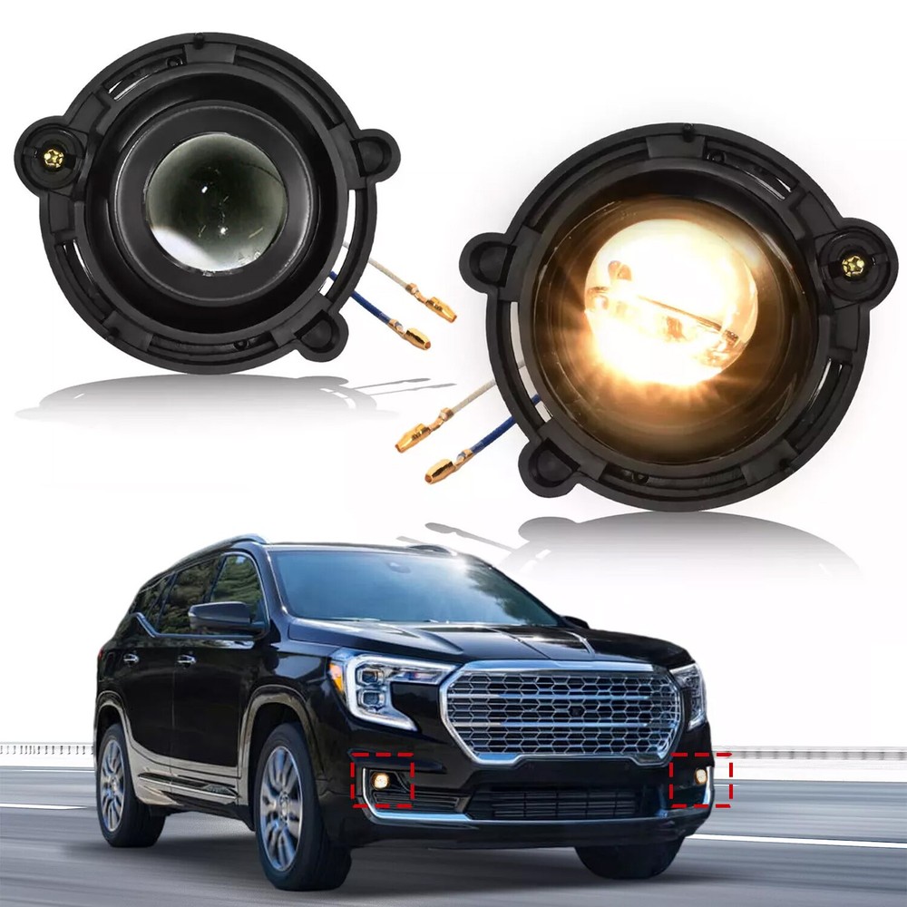 For GMC Acadia 2013-2016 Limited SL/SLE 17 Left Right Side Fog Lights #GM2593157