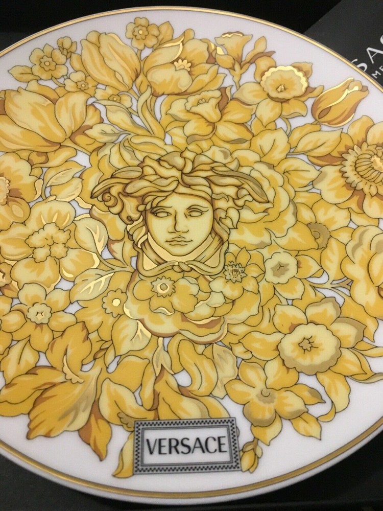 VERSACE PLATE DESSERT  MEDUSA PRESTIGE GIFT ROSENTHAL NEW IN BOX SALE