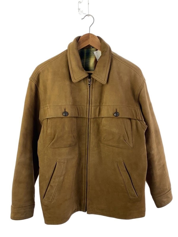 Mens Robo/Leather Jacket Blouson/M/Leather/Brw 3995