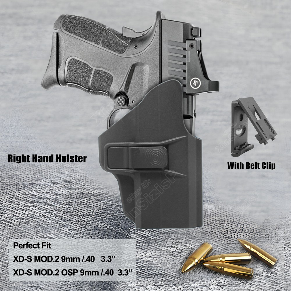 XDS-40 Mod.2 Holster For Springfield XDS 9 Mod.2 9mm 3.3