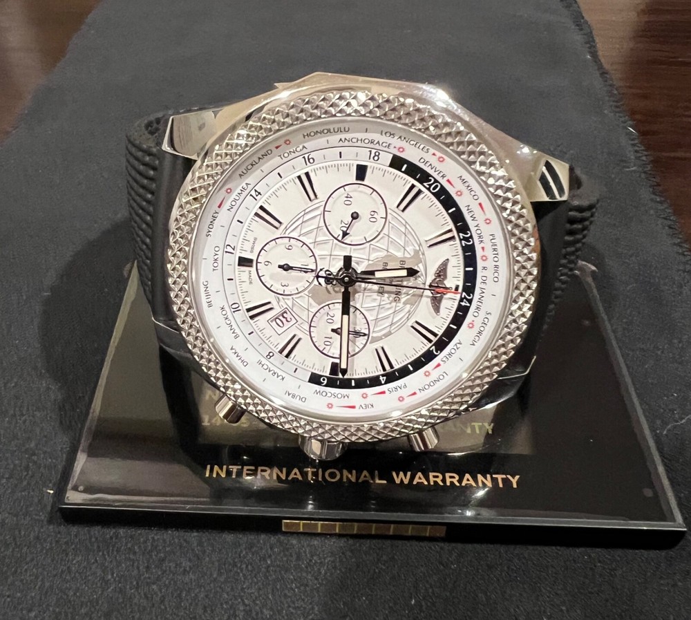 Breitling men's watch complete with box and papers
