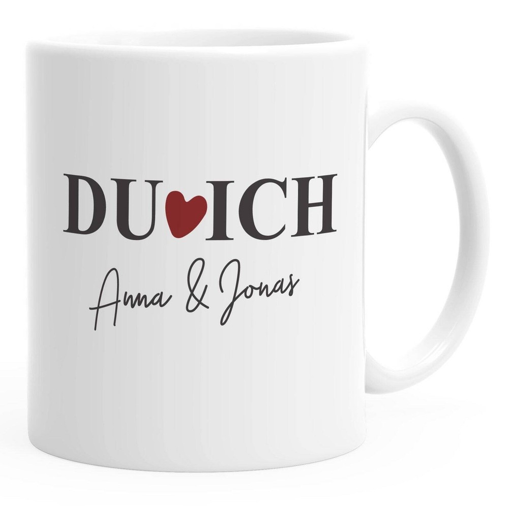 Personalized Coffee Cup You I With Name Heart Love Gift Girlfriend Man Gift Cup