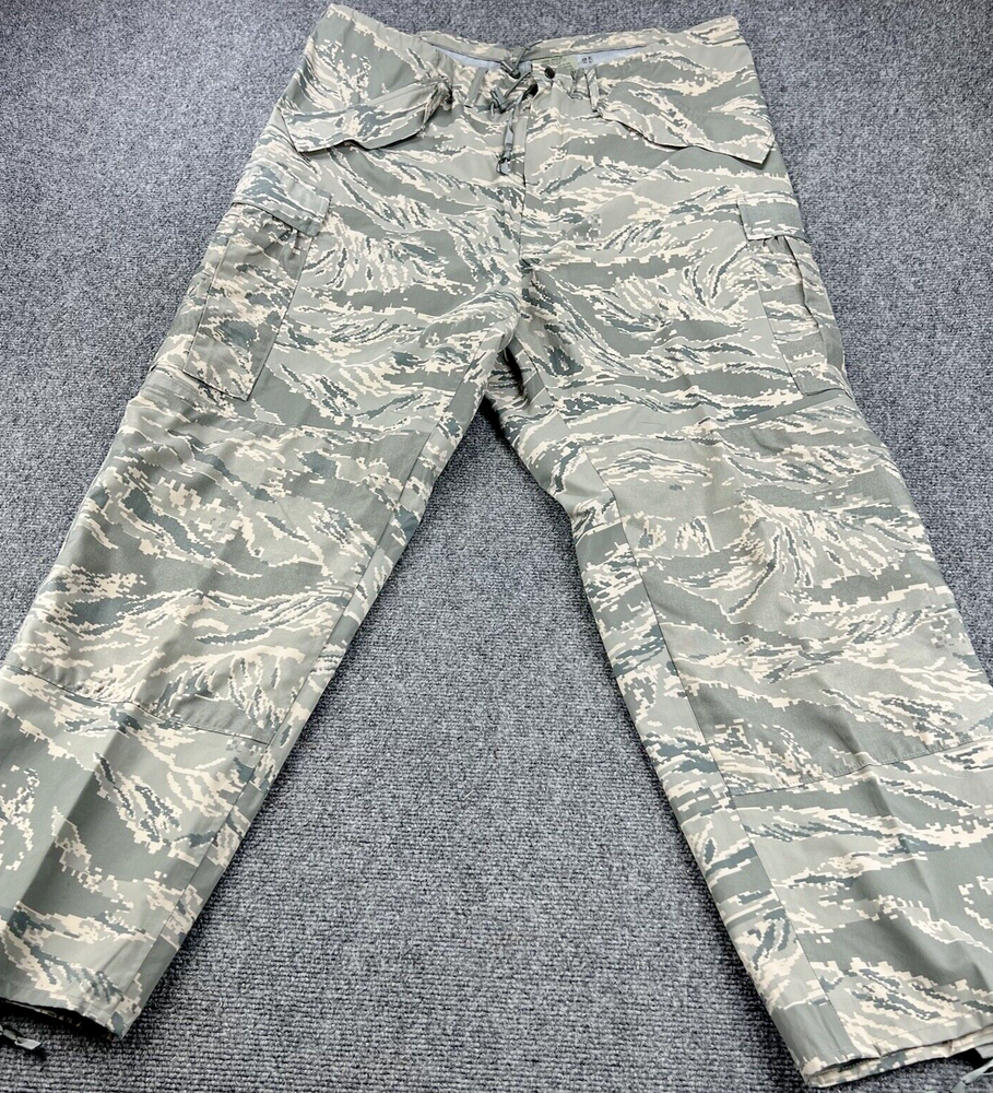 U.S Military Trousers All Purpose Environmental Camo Pants Large Regular Elastic