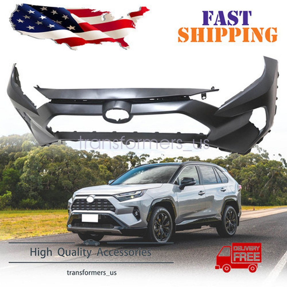 New Front Bumper Cover 521194A916 TO1000451 Fits For Toyota RAV4 2019 2020 2021