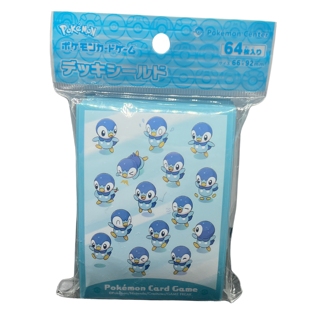 Piplup Card Sleeves 64ct Pokémon Center Japan US SELLER