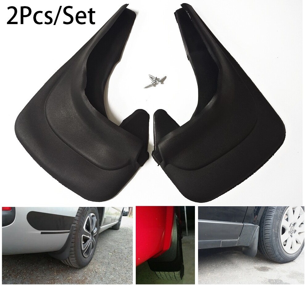 2Pcs Black Mud Flaps for Pickup Truck Van RV – Fender Splash Guards