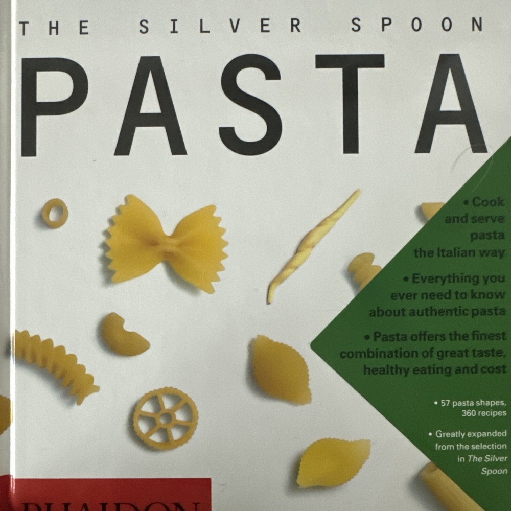 Silver Spoon Pasta Cookbook by Mary Consonni 2009 Hardcover Edition