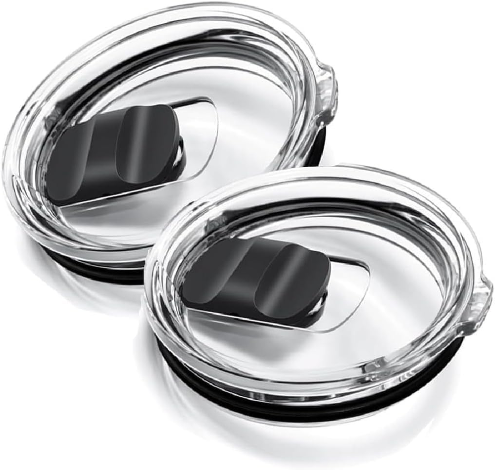 2-Pack Magnetic Slider Replacement Lids for YETI 30 Oz Tumblers