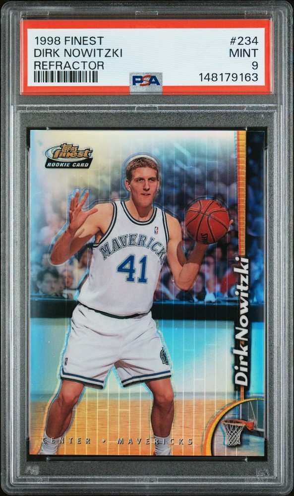 1998-99 Topps Finest - Dirk Nowitzki #234 Refractor (RC)