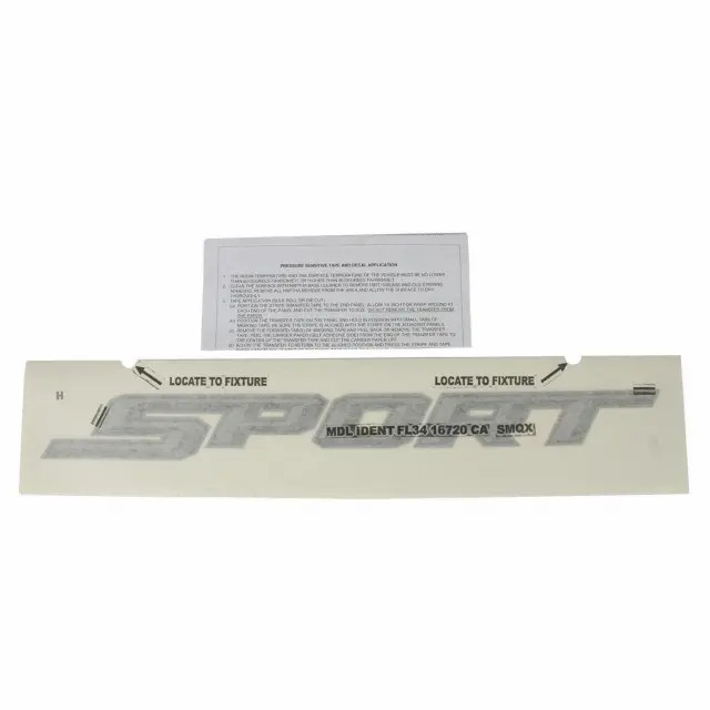 Genuine Ford Truck Bed Decal FL3Z-9925622-CA