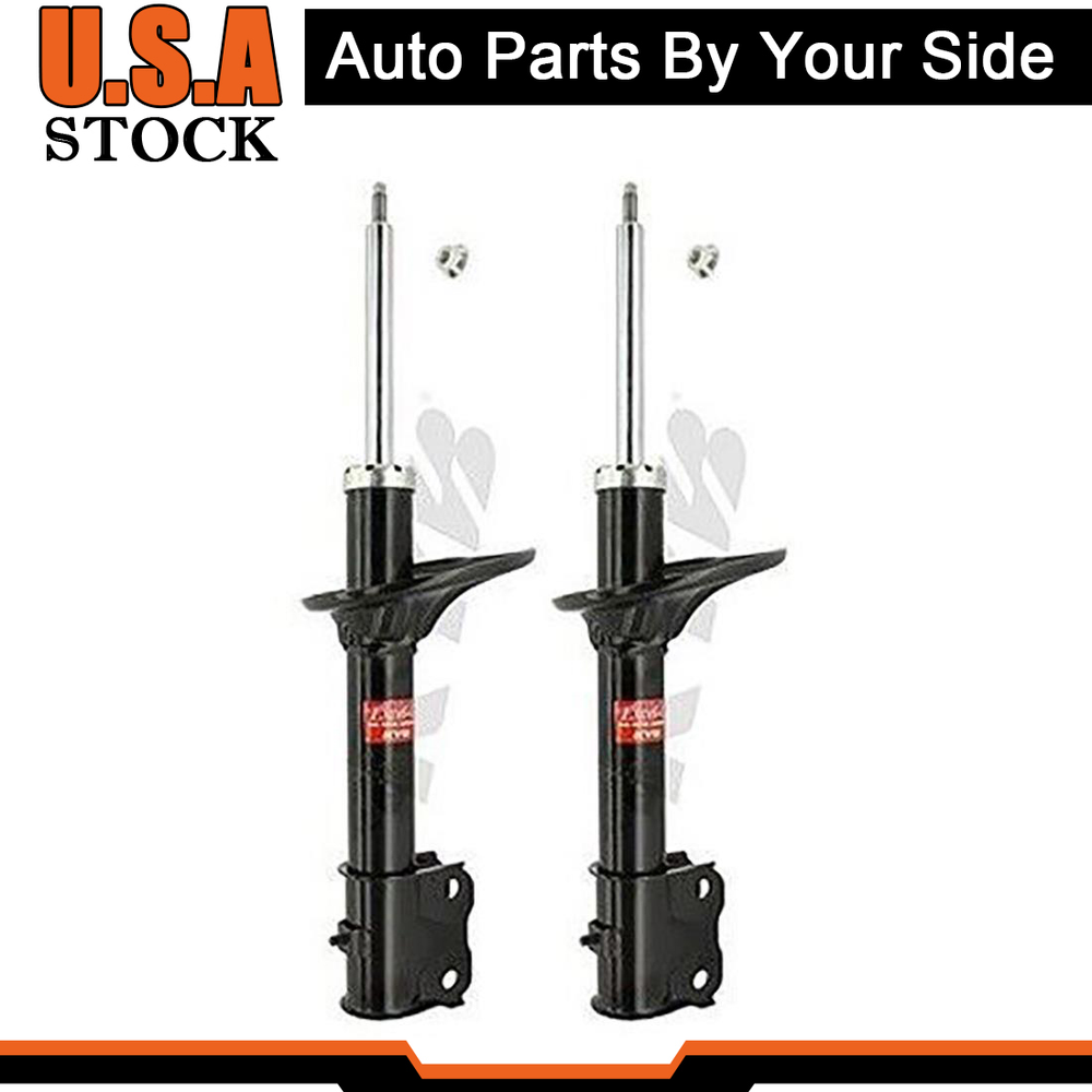 2 KYB Left+Right Front Shocks Absorber Struts Dampers Inserts Set for Mitsubishi