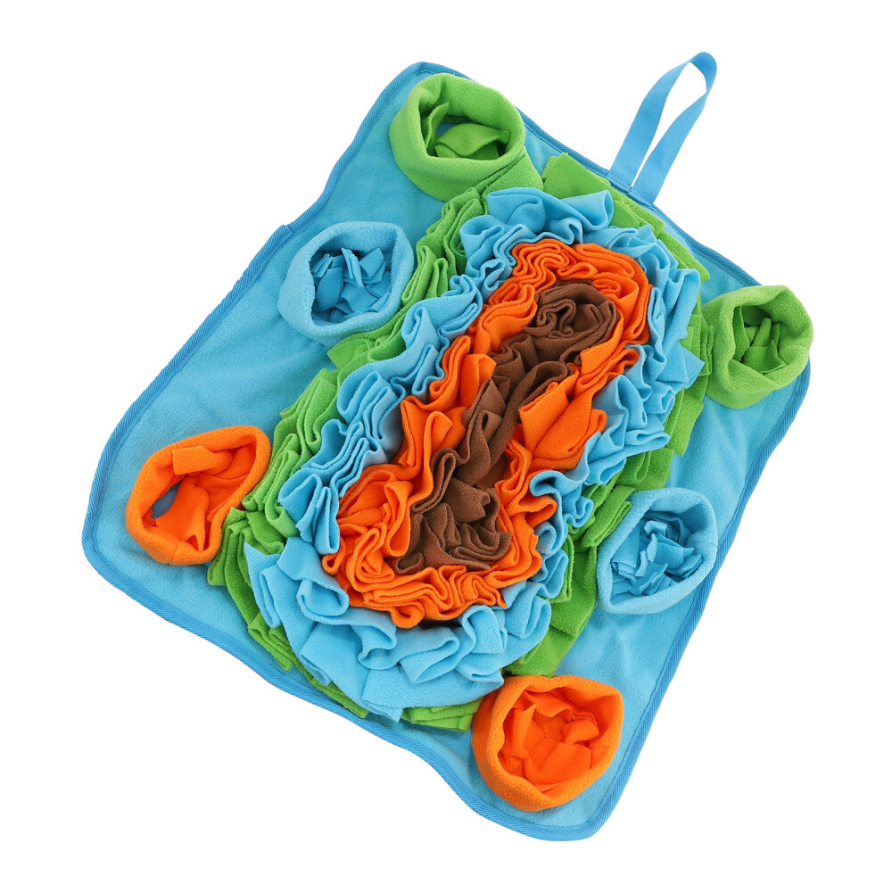 Slow Feeder Dog Bowl Pet Sniffing Pad Foraging Toy Scent Training Mat