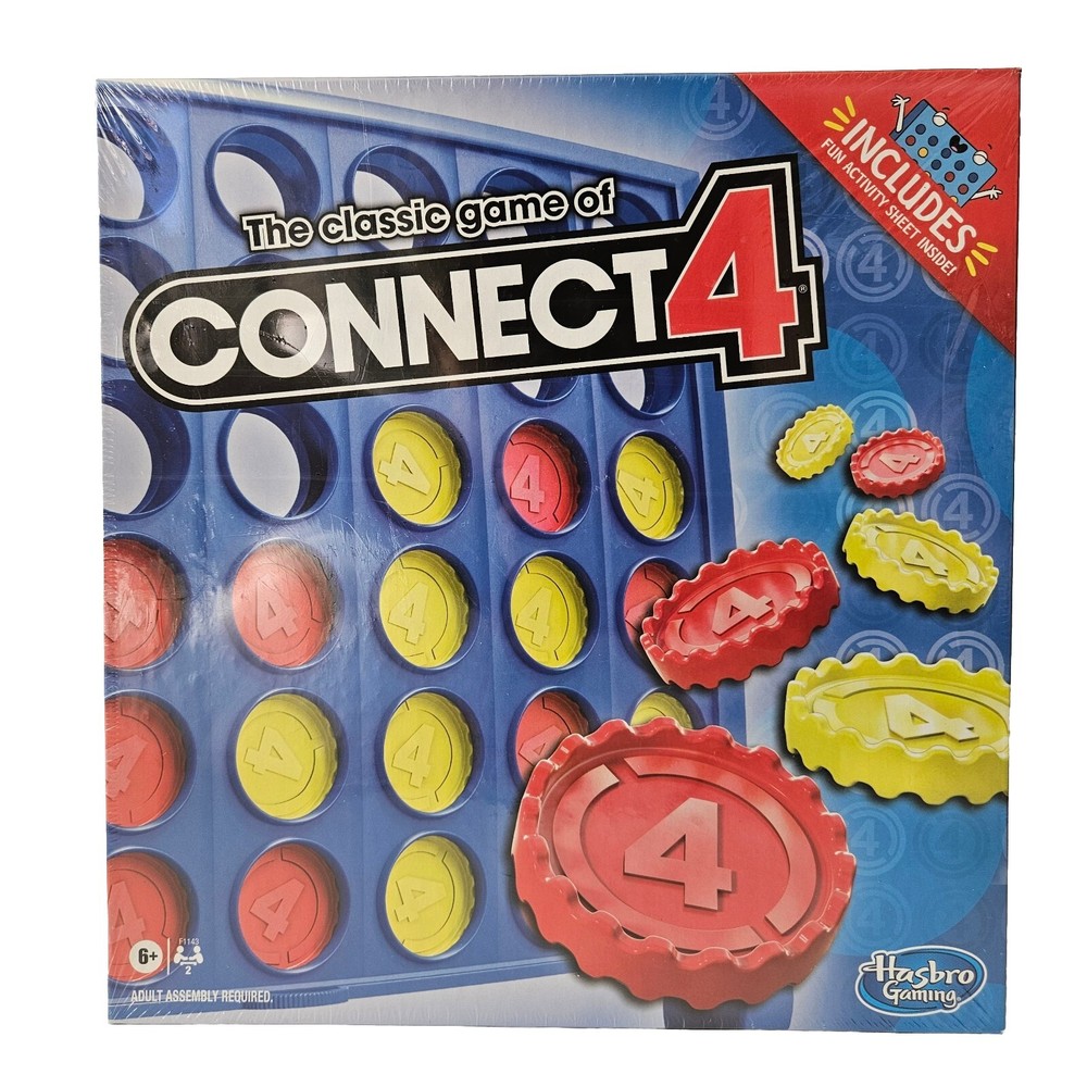 The Classic Game of Connect 4 by Hasbro Gaming Unopened Brand New Sealed