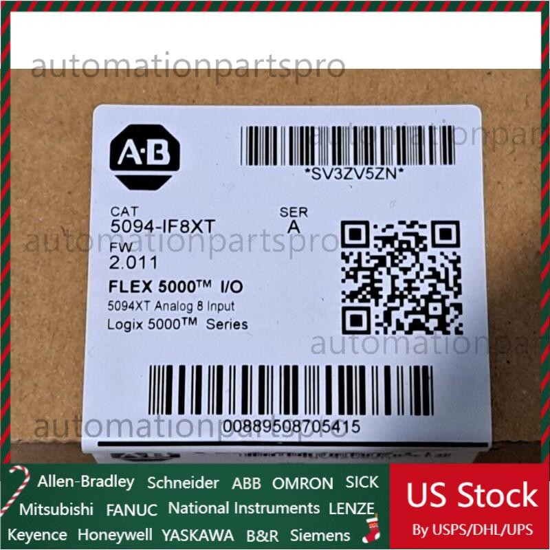 Allen Bradley 5094-IF8XT Flex 5000 Analog Input Module 8-Ch US Free Tax