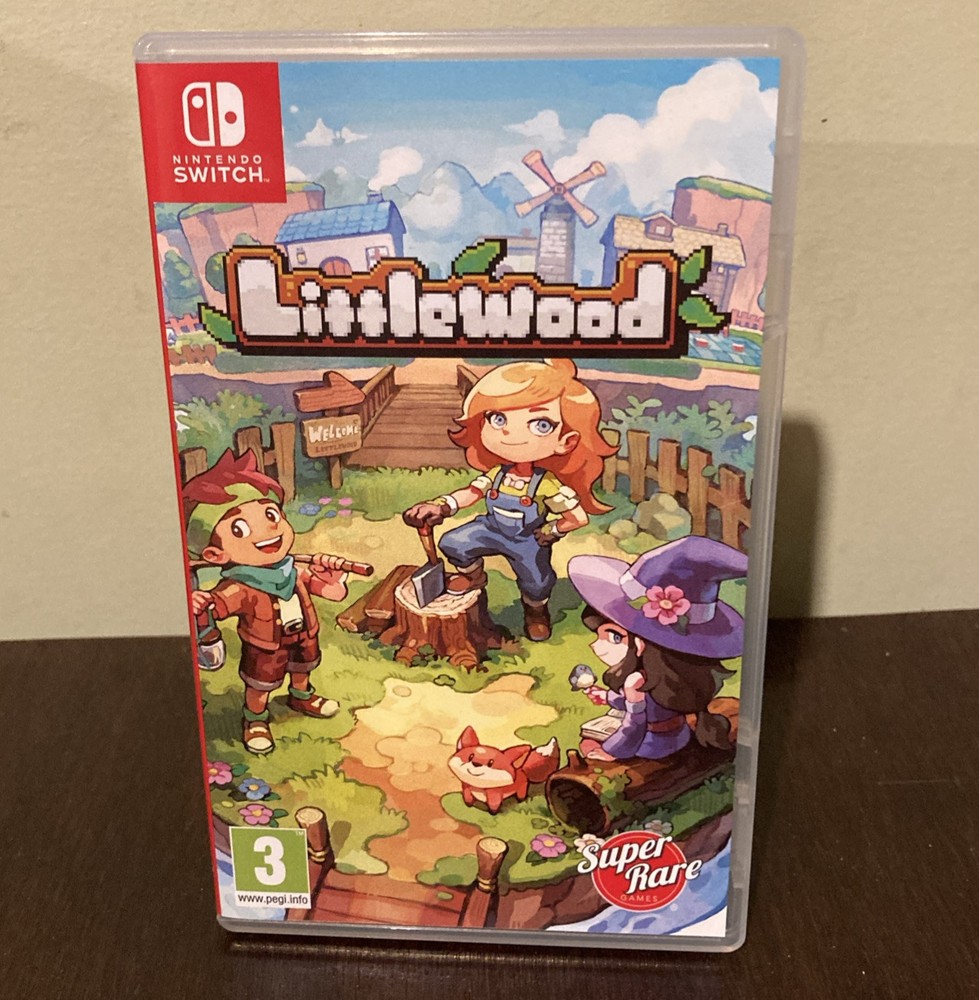 Littlewood Nintendo Switch SRG#55 with Sticker and Collectible Cards