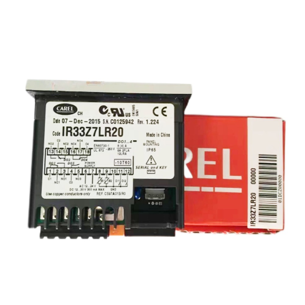 New In Box CAREL IR33Z7LR2O Chiller temperature controller IR33Z7LR20
