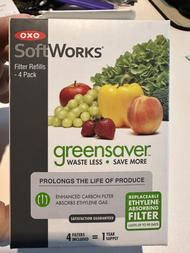 Carbon Filter Refills for OXO GreenSaver Good Grips - 4-Pack 1-Year Supply New-image