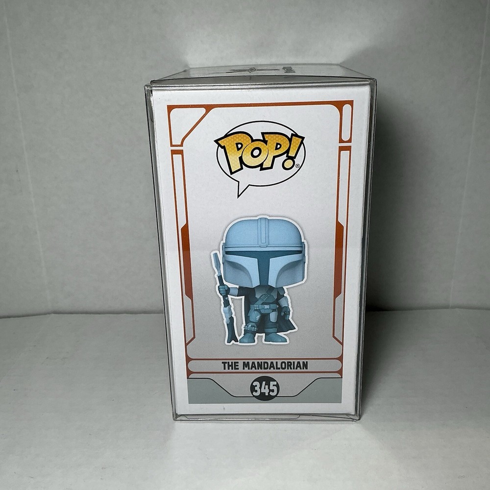 Star Wars Mandalorian Funko Pop Hologram #345 Vinyl Bobble-Head Figure