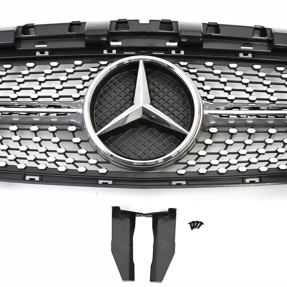 Fit For Mercedes Benz C300 C300 ML350 CLA250 2011-2018 Front Bumper Star Emblem