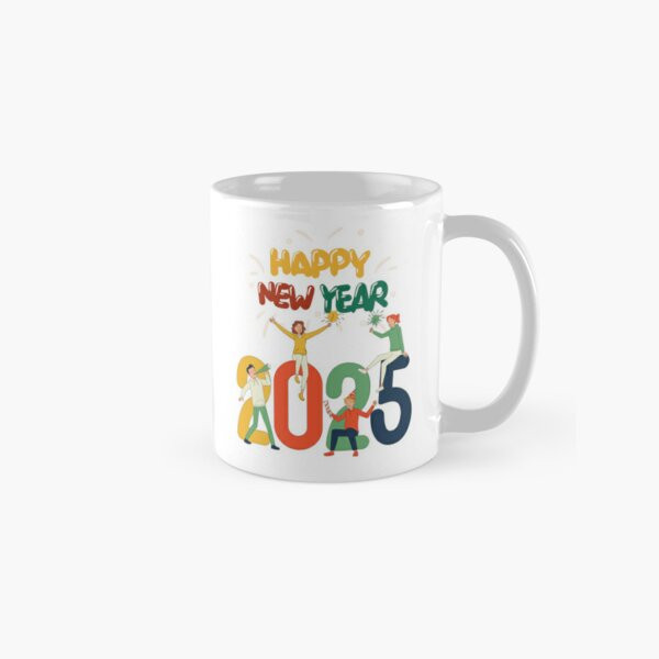 Copy of Happy New Year 2025 Classic Mug , Gift For Family
