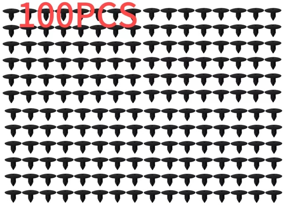 100PCS For Renault Clio Mk2 Wheel Arch Cover Panel Splash Guard Clips7703077435^