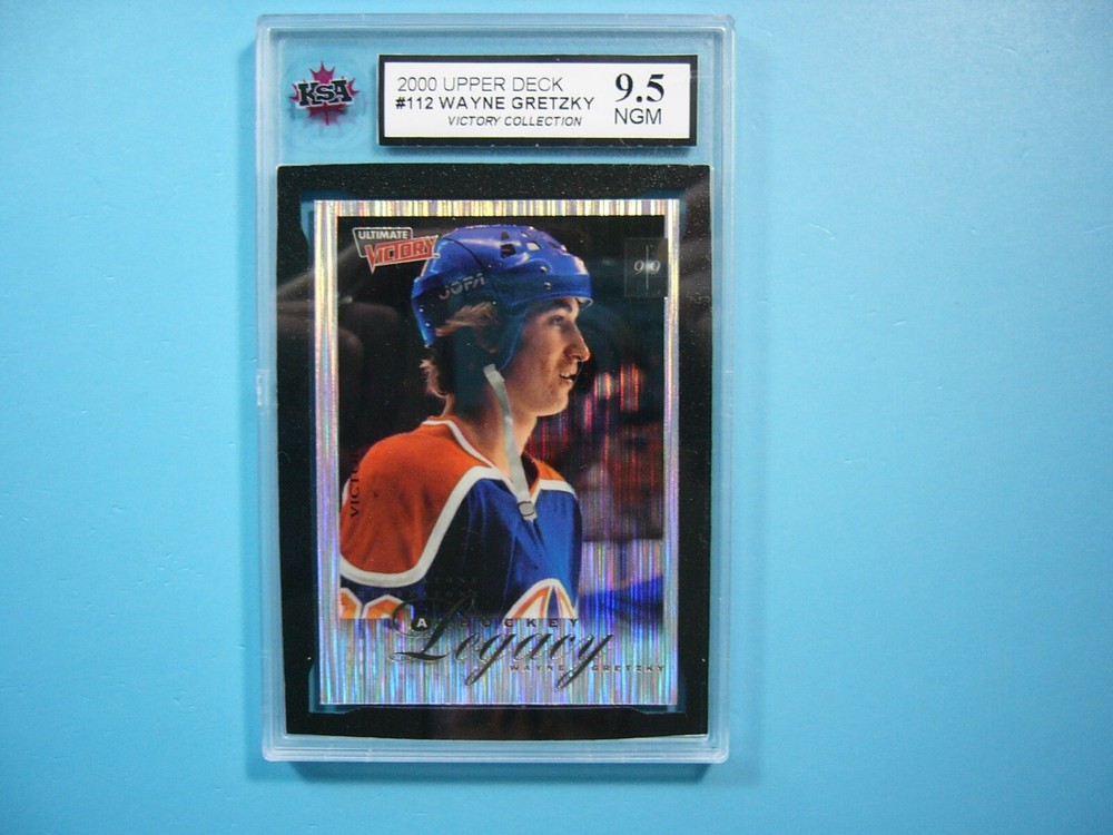 2000-01 Upper Deck Victory Wayne Gretzky #112 KSA 9.5 Hockey Card