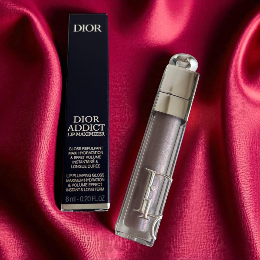 Dior Addict Lip Maximizer Limited Edition Pearl Silver 6ml Plumping Gloss