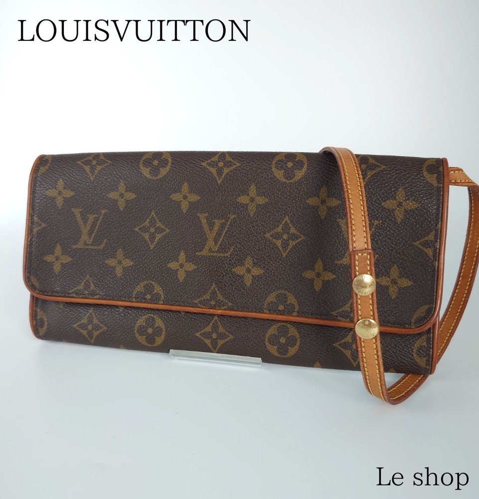 LOUIS VUITTON Pochette Twin GM Monogram Shoulder Bag M51852 Fashion Items