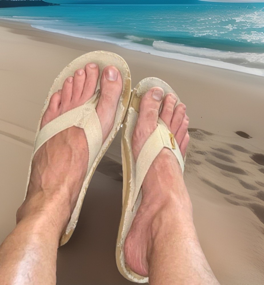 Rainbow Sandals Men’s Single Layer Hemp Flip Flops Years of Wear Collecter’s XXL