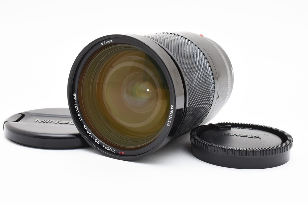 MINOLTA AF 28-135mm f/4-4.5 Macro Lens SONY/MINOLTA A-Mount From JAPAN #2563