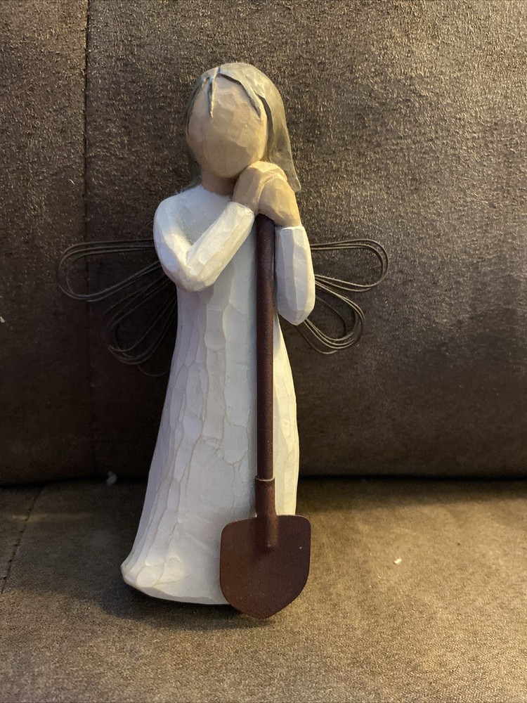 Willow Tree Hand-Painted Angel Figurine Gift for Comfort and Hope