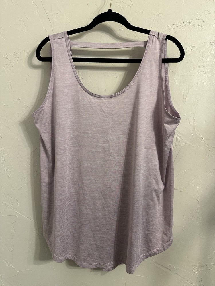 Livi Active Lane Bryant Size 18/20 Purple Tank