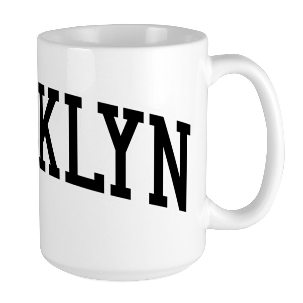 CafePress Brooklyn Coffee Mug, Large 15 oz. White Coffee Cup (233810259)
