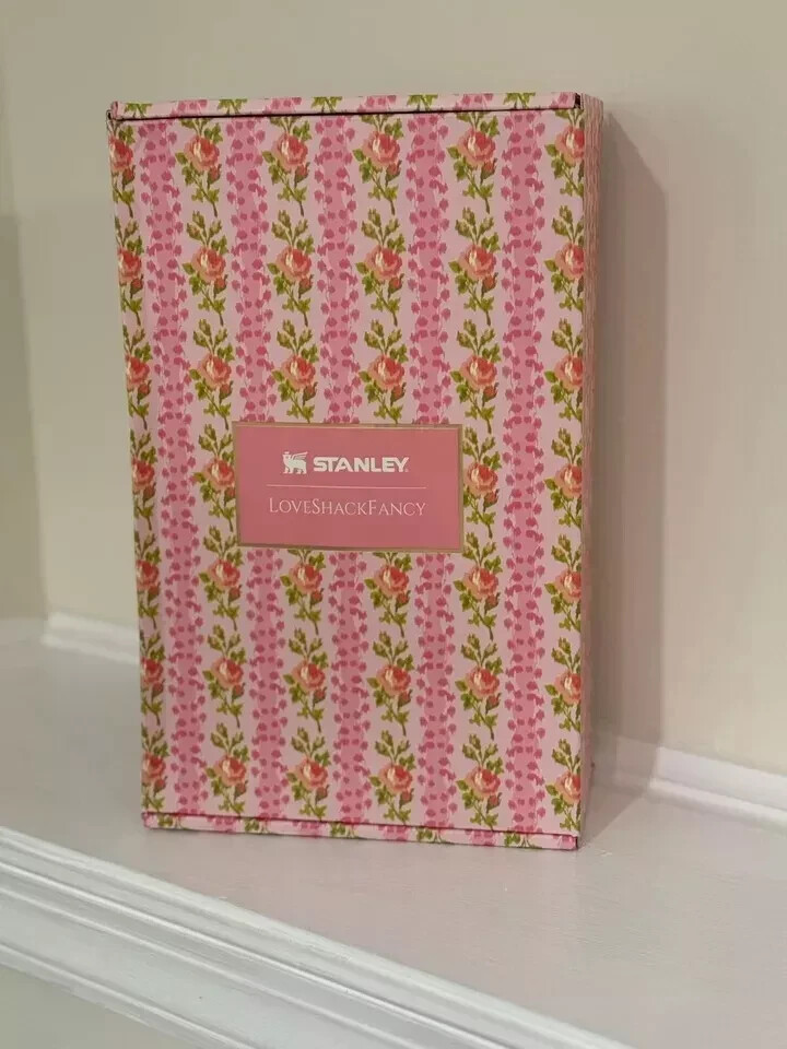 Stanley X Love Shack Fancy 40oz Quencher Tumbler Blooming Heirloom Edition