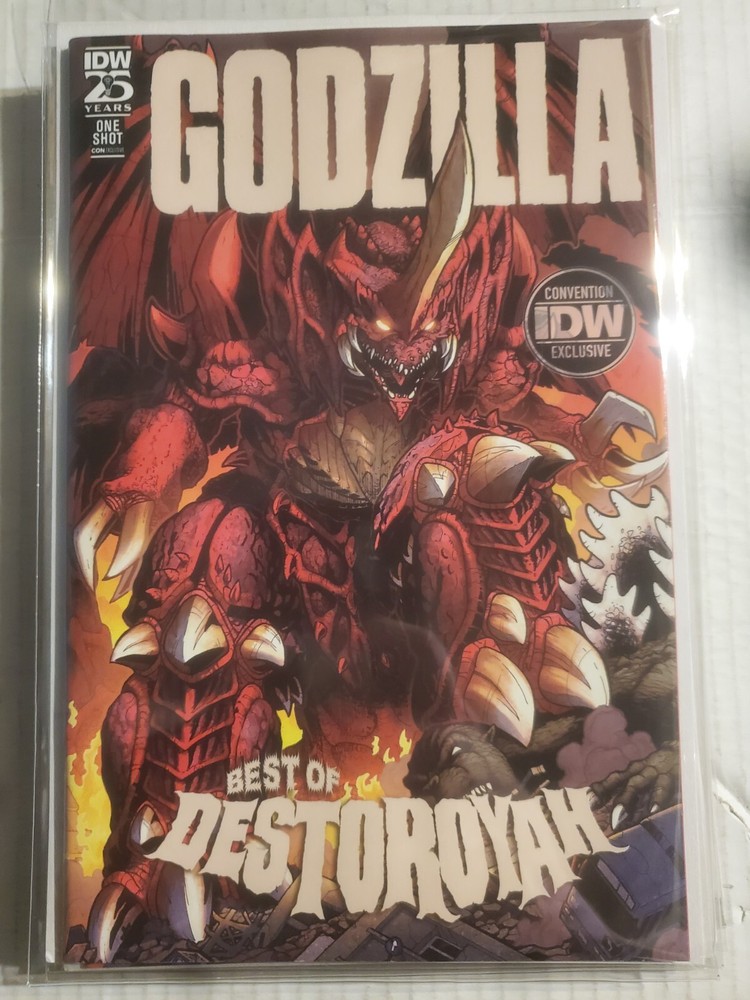 GODZILLA RIVALS 1 DESTOROYAH SDCC 2024 IDW NM in Mylar Bag