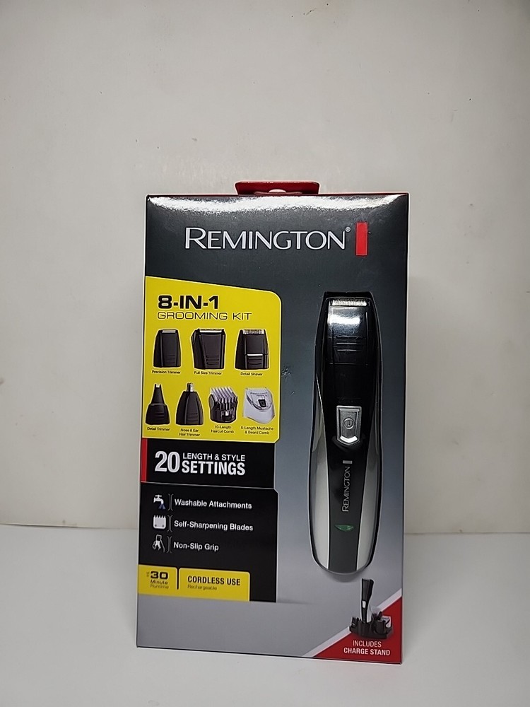 Remington PG350 8 in 1 Personal Grooming System Electric Shaver Trimmer Kit