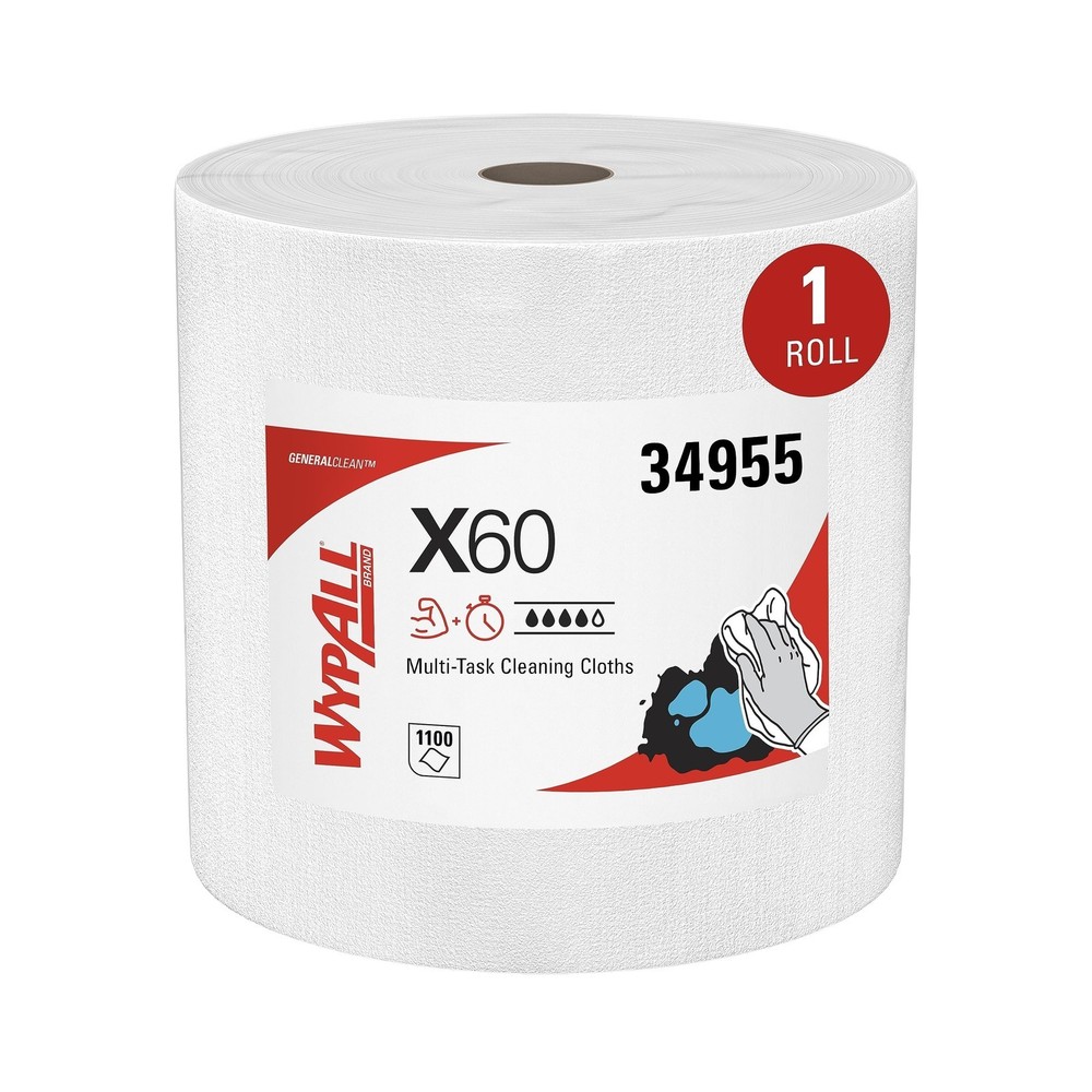 Multi Task Cleaning Wipes Strong Absorbent Towels 1100 Sheets Roll