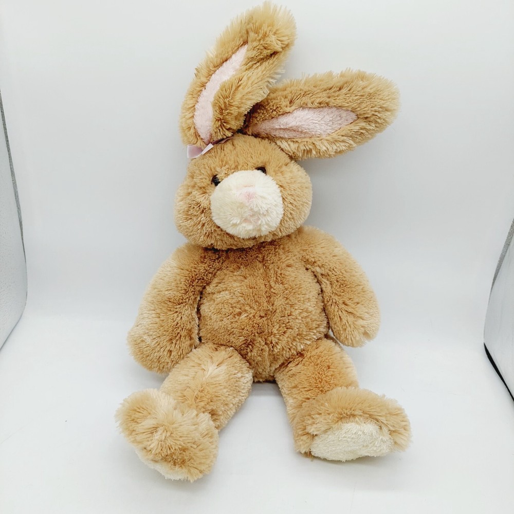 Build A Bear Rabbit Tan Easter Bunny Plush Stuffed Animal 16