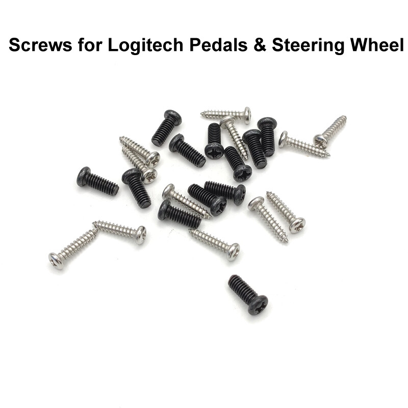 For Logitech G920 G29 G27 G25 Pedals and Steering Wheel Screws