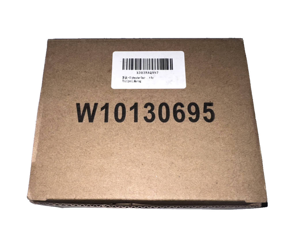 Whirlpool OEM Dishwasher Door Latch and Handle Assembly WPW10130695 Replacement Part