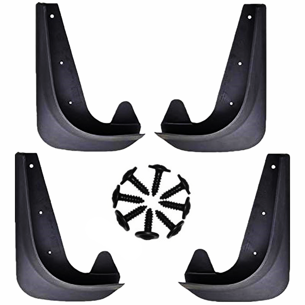 Durable Car Mud Flaps Splash Guards with Screws for Trucks and SUVs